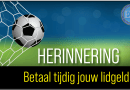 herinnering-lidgeld